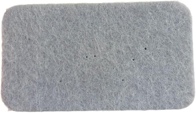 Lightomorrow Bulletin Board, 35 x 17 1/2 inches Felt Board - Decorative Pin Board, Cork Board Alternative for Wall, Foldable Self-Adhesive Vision Board Prayer Board with 20 Pushpins-Blue Haze