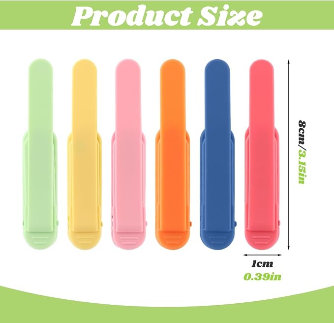 6pcs Silicone Automatic Bookmarks, Smart Bookmarks for Women Men Book Accessories, Silicone Book Marks for Reading Women, Men, Kids, Reading Accessories Gifts for Book Lovers