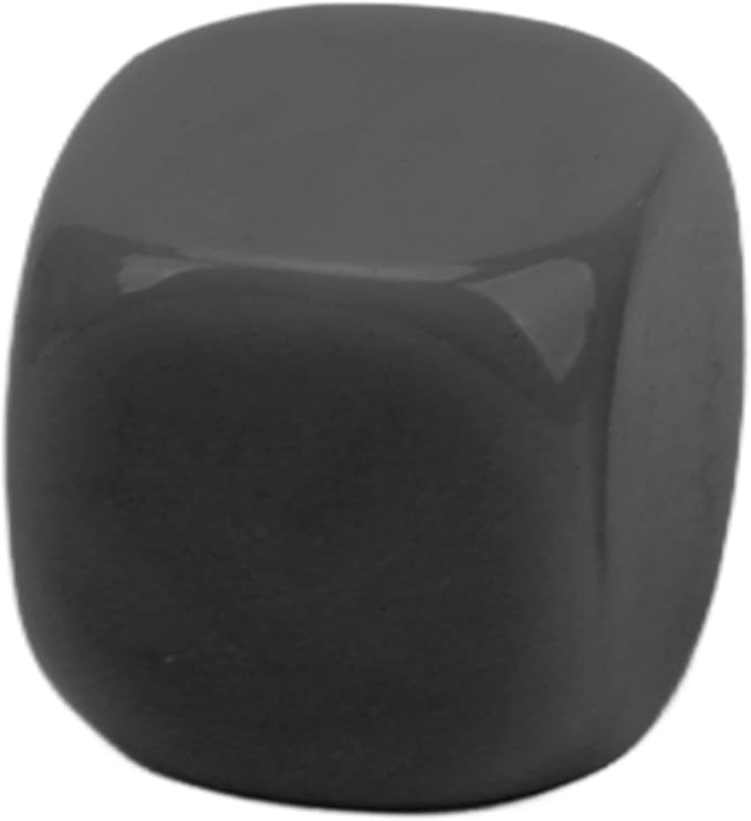 Drfeify Creative Crafts 30pcs in Established for DIY Projects and Educational Purposes, DICADOS of Plastic 6 Sides for Activities in The Classroom (Black)