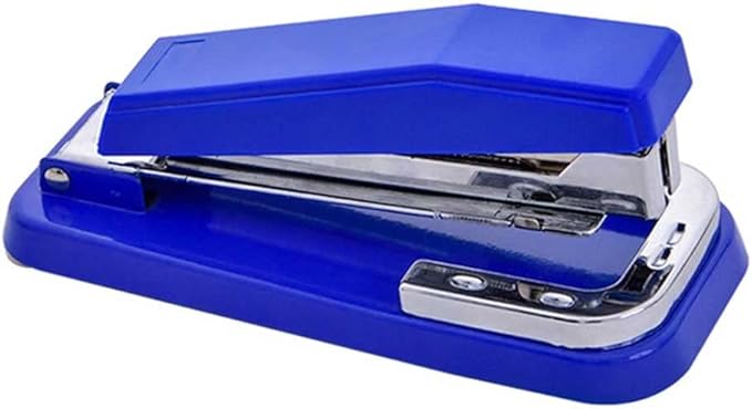 360 Degree Rotating Stapler School Desktop Stapler Portable Standard Staplers for Paper Binding School Office Accessories(D)