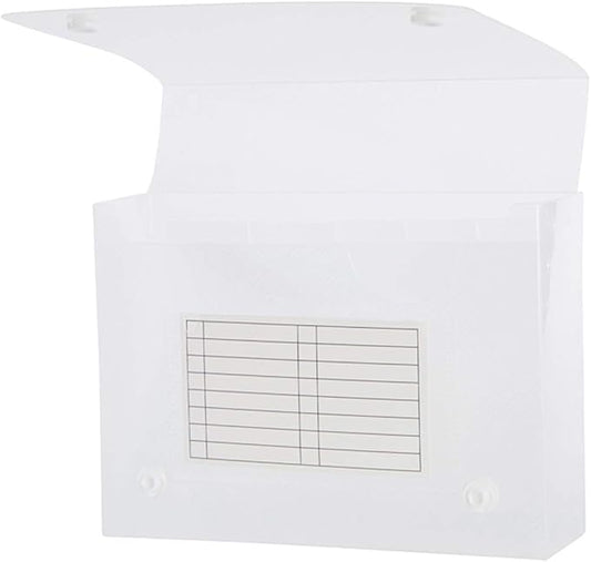 Filexec Products, Universial Case, 4"x6", 5-Tabs Removable, Clear, Pack of 12 (50603-20223)