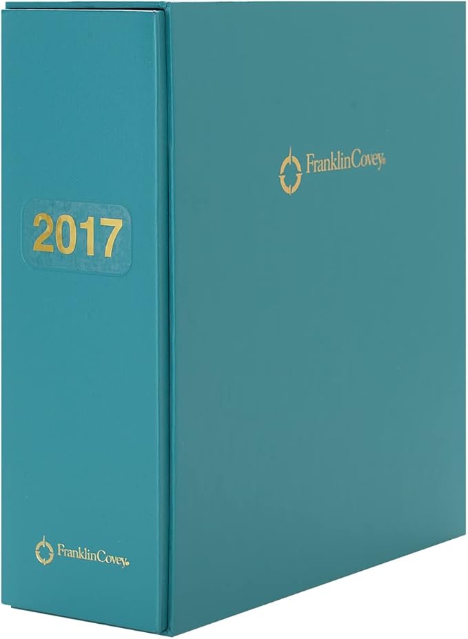 FranklinCovey - Storage Sleeve for FranklinCovey Planners | Protect Past and Future Planner Pages (Classic, Aqua)