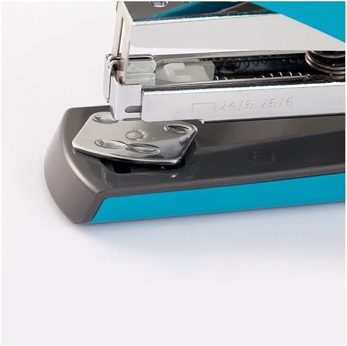 KUYWLMKMZZ Desk Stapler Labor-Saving Office Stapler Handheld Stapler Office Supplies 25 Page Capacity Stapler Suitable for Office Or Desk with 3 Color Options School Supplies (Color : C)