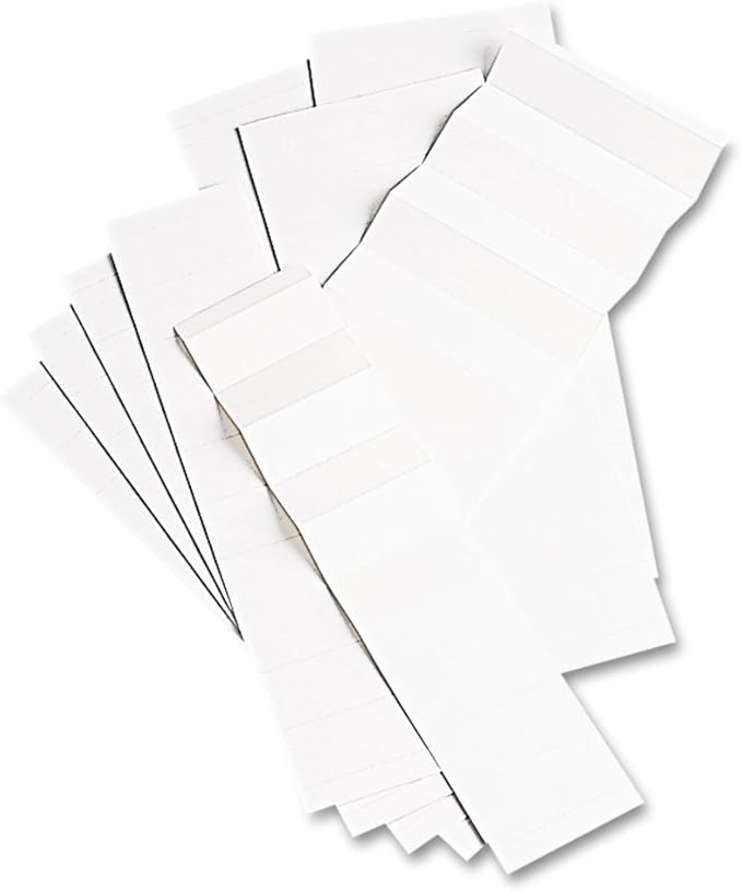 Pendaflex 242 Blank Inserts for 42 Series Hanging File Folders, 1/5 Tab, 2-Inch, White, 100/Pack