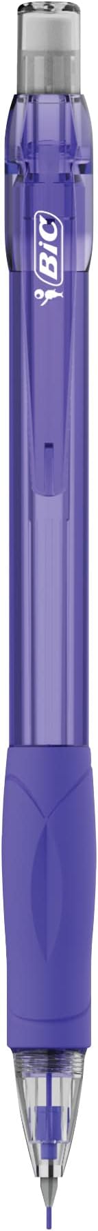 BIC Velocity Colored Lead Mechanical Pencils,Assorted Colors,Colored Pencils for Classrooms and School Supplies,6 Count (Pack of 2)