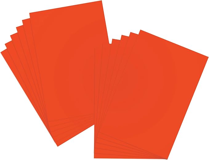 BAZIC Products Poster Board Red 22" x 28" 25 Sheets