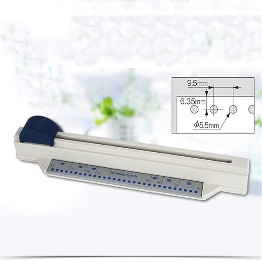 Porous Hole Puncher Loose-Leaf Manual Paper Office Use(20 Holes)