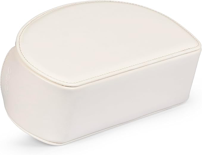 Londo Remote Control Holder with 5 Pockets - Store DVD, Blu-Ray, TV, Roku or Apple TV Remotes - PU Leather with Suede Lining - Slim, Compact Living or Bedroom Storage