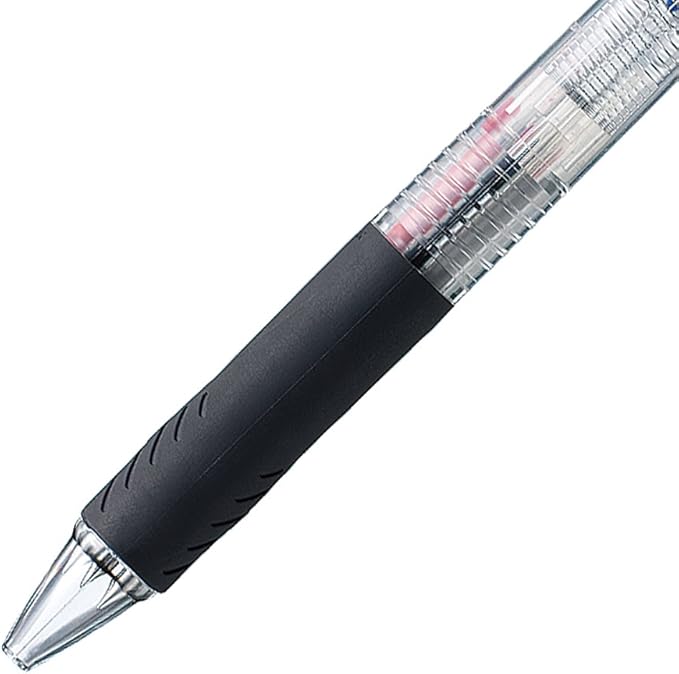 Uni Ballpoint Pen Jetstream 3 Color Black, Red, Blue Ink 0.38mm, Transparent (SXE340038.T)