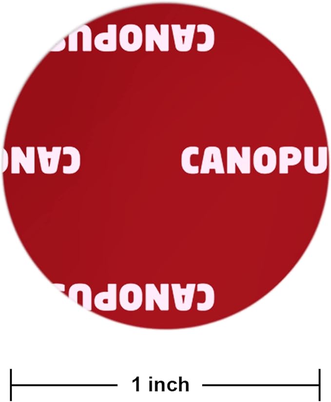 CANOPUS Circle Double Sided Adhesive Pads, Mounting Foam Tape, 5952 Roll, 8-PCs 1 in Diameter Circle Pack, with Box Cutter (1PC) and Razor Replacement (2PCs)