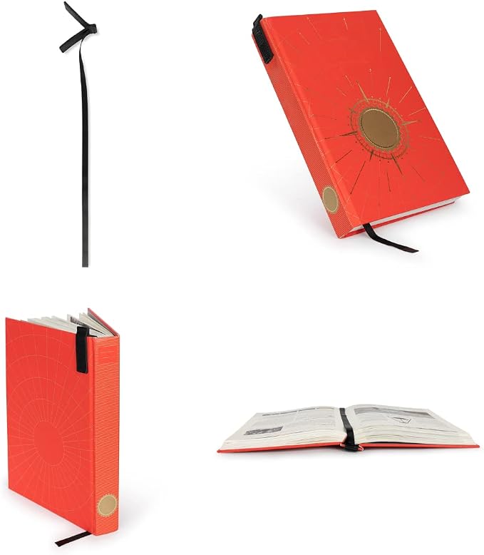 Superior Essentials Planner Magnetic Bookmark - Genuine Leather, Single Long Ribbon Bible Bookmark for Book Lovers - Amplify Your Love for Books with Our Elegant Ribbon Page Marker (1PC, Black)