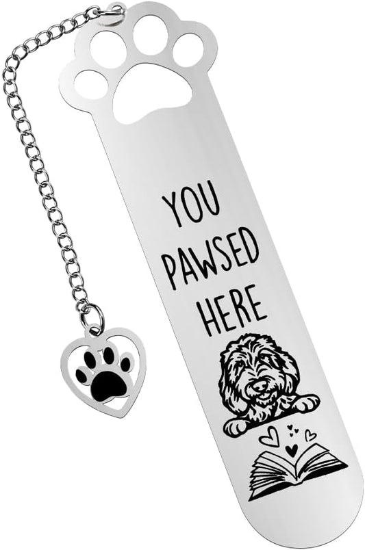 Book Lovers Gifts for Daughter Granddaughter Goldendoodle Dog Lovers Gifts for Readers Bookworms Dog Bookmarks for Women Men Goldendoodle Gifts for Friend Coworker Goldendoodle Dog Owners
