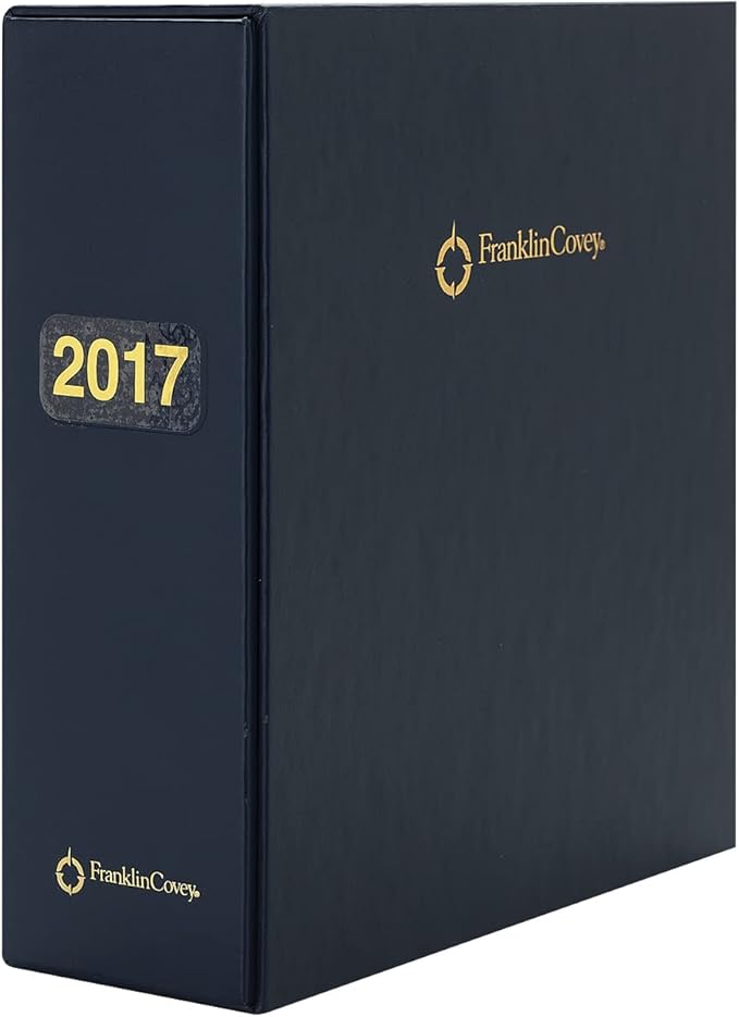 FranklinCovey - Storage Sleeve for FranklinCovey Planners | Protect Past and Future Planner Pages (Classic, Navy)