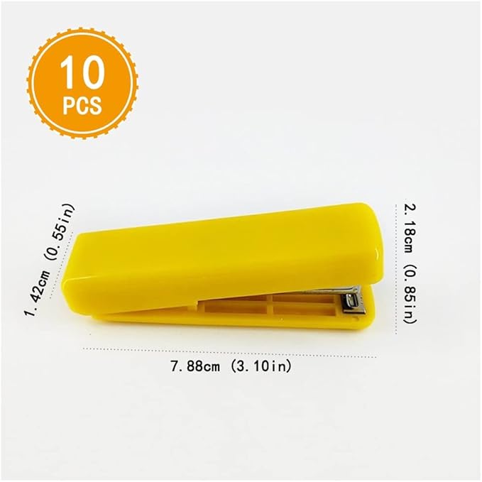Desk Stapler Desktop Stapler Creative Stapler Micro Stapler Mini Small Stapler Office Student Stationery Gift Suitable for Office Desk Office Binding School Supplies (Color : B)