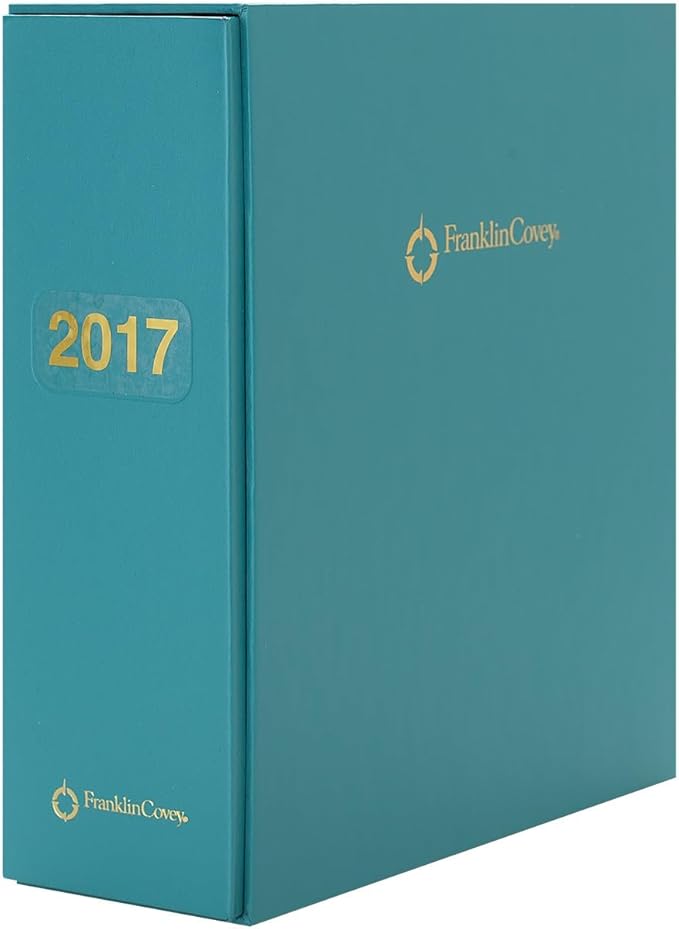 FranklinCovey - Storage Sleeve for FranklinCovey Planners | Protect Past and Future Planner Pages (Classic, Aqua)