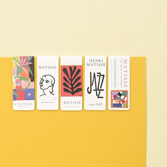 Monolike Magnetic Bookmarks Henri Matisse Ver.2, Set of 5