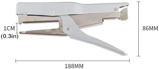 Stapler Silver Hand Stapler, Heavy Duty Stapler, Can Hold 30 Pages, Household Box Binding, Desk Accessories, Multi-Function Office Stapler