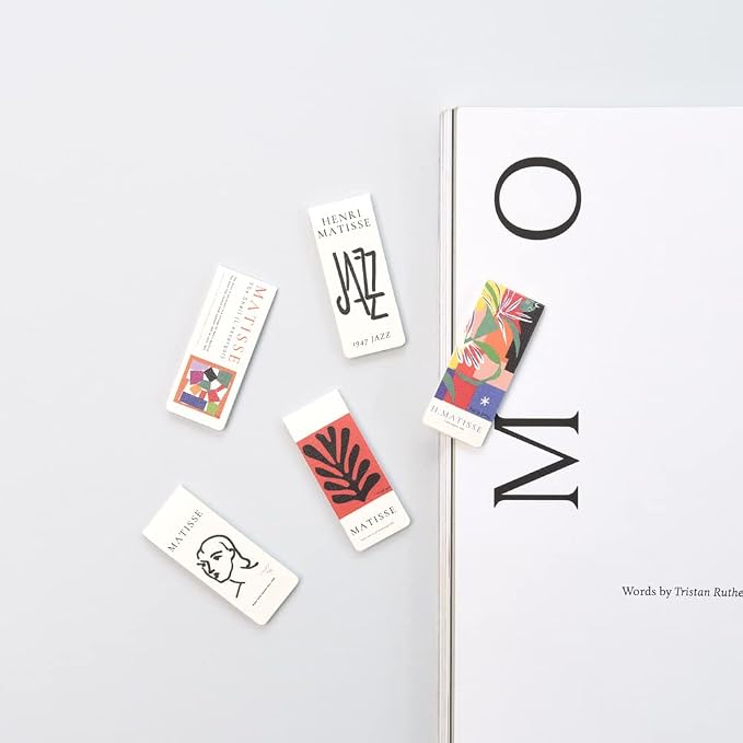 Monolike Magnetic Bookmarks Henri Matisse ver.1 + ver.2, 10 Pieces