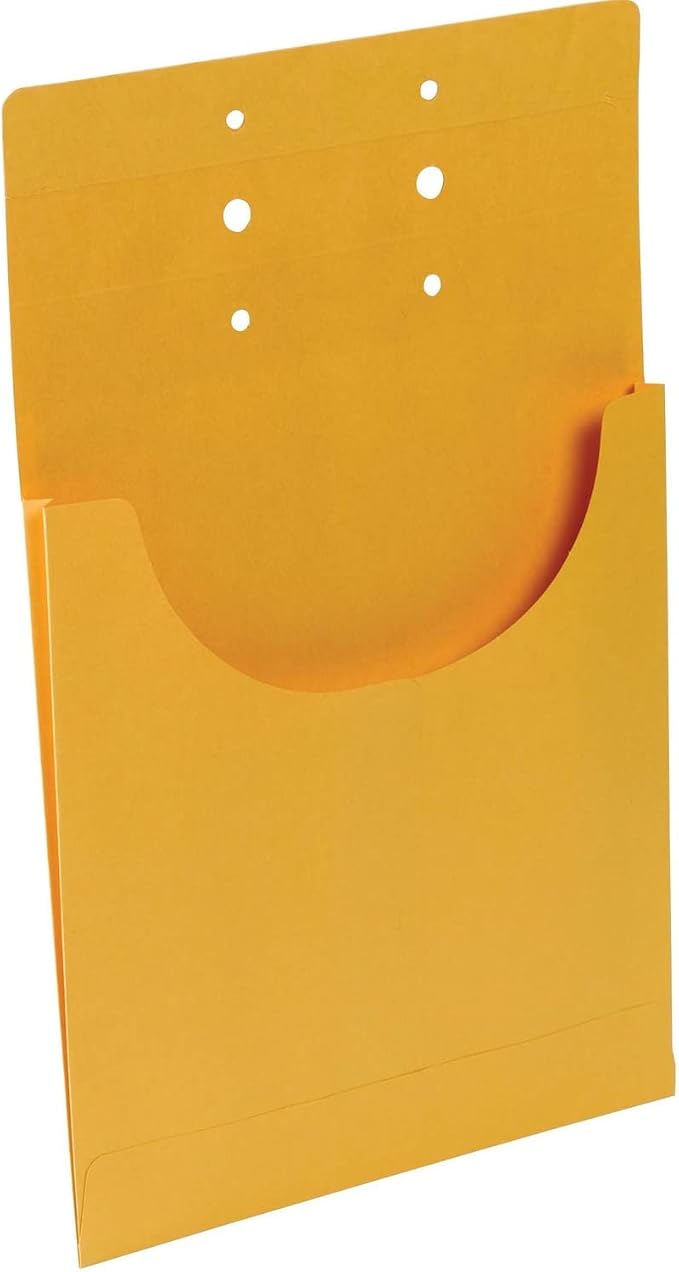 Smead File Retention Jacket, 3/4" Expansion, Letter/Legal, Kraft, 100 per Carton (68196)