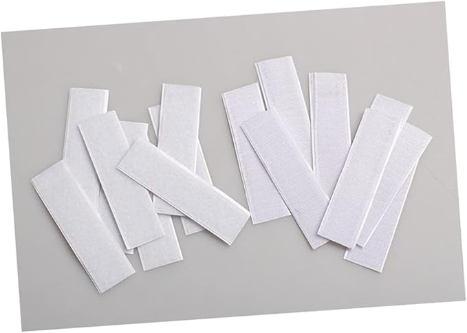 Alipis 5Pcs Mounting Tape Adhesive Hook Loop Strips for Wall Carpet and Furniture Reusable and Removable Strong Hold Smooth Surfaces for Home Office and Crafts