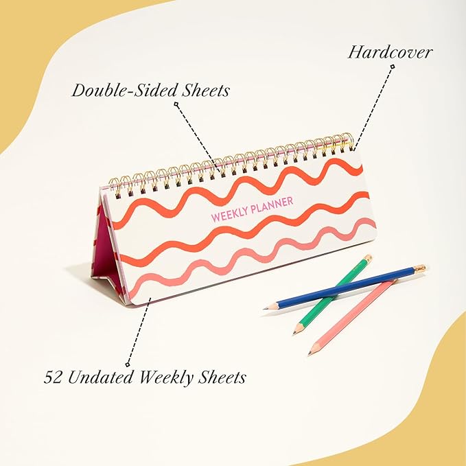 Molly & Rex Playful Patterns Squiggle Undated Planner (38222)
