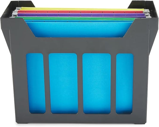 Staples File Caddy with File Folders