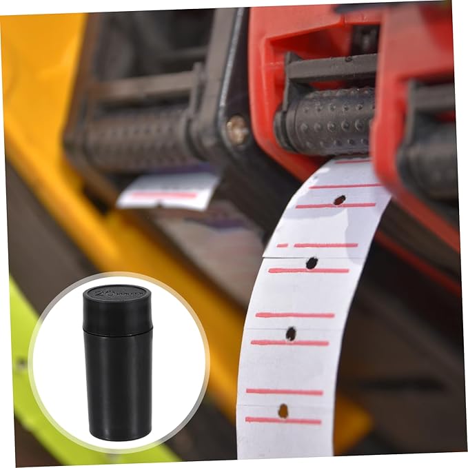LALAFINA 10pcs Ink Roller Refills for Price Tagging Machines Compatible Quick Drying Ink for Accurate Labeling Retail and Grocery Stores