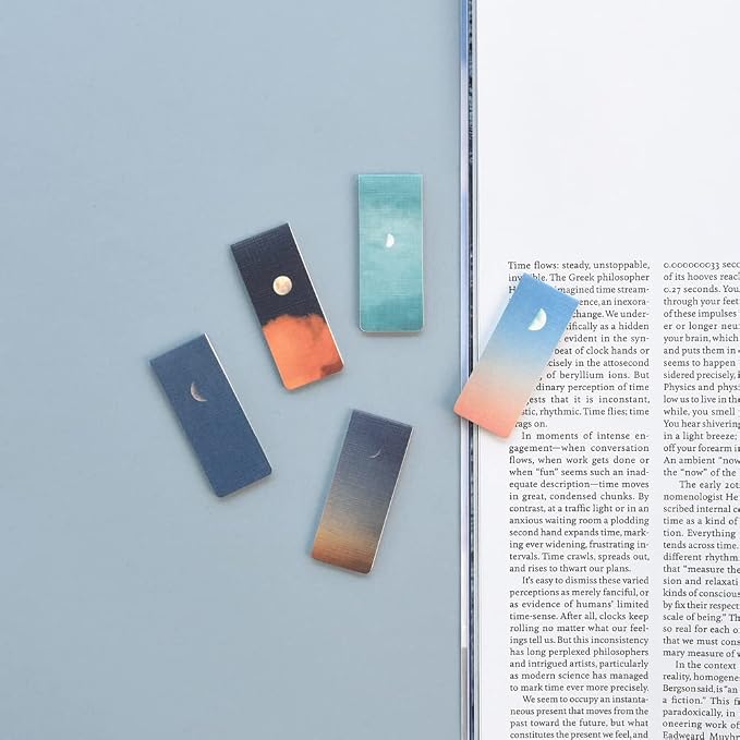 Monolike Magnetic Bookmarks Moon ver.1 + ver.2, 10 Pieces