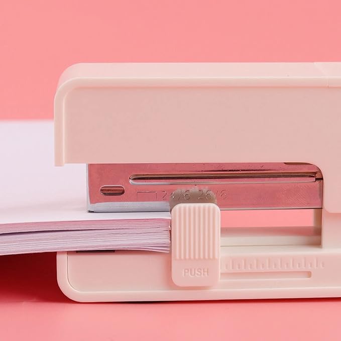 Liudan Stapler Stapler, 25 Sheet Capacity, Portable, Durable Desktop Stapler for Home Office Supplies, Classroom or Desktop Accessories, Office Stapler