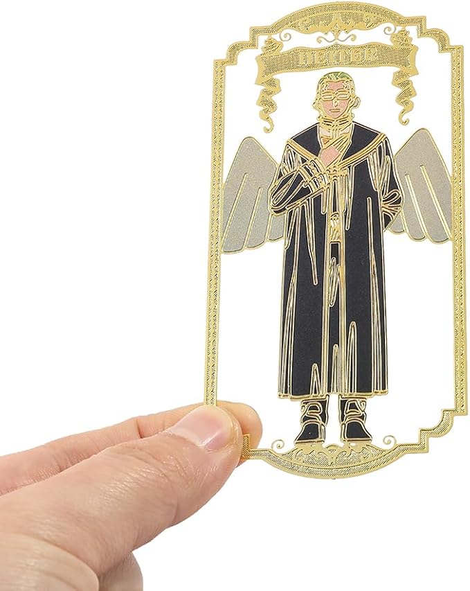 Anime Frieren: Beyond Journey's End Bookmark Stainless Steel Manga Fans Cartoon Fashion Student Scholar Learning Gift (Heiter)
