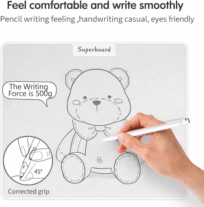 UNCLE BOARD 15 inch x 9 inch Dry Erase Board, Magnetic Small White Board with 3 Magnetic Pens, Portable Student Whiteboard - Perfect for Planning, Drawing, Memos, to-Do Lists.