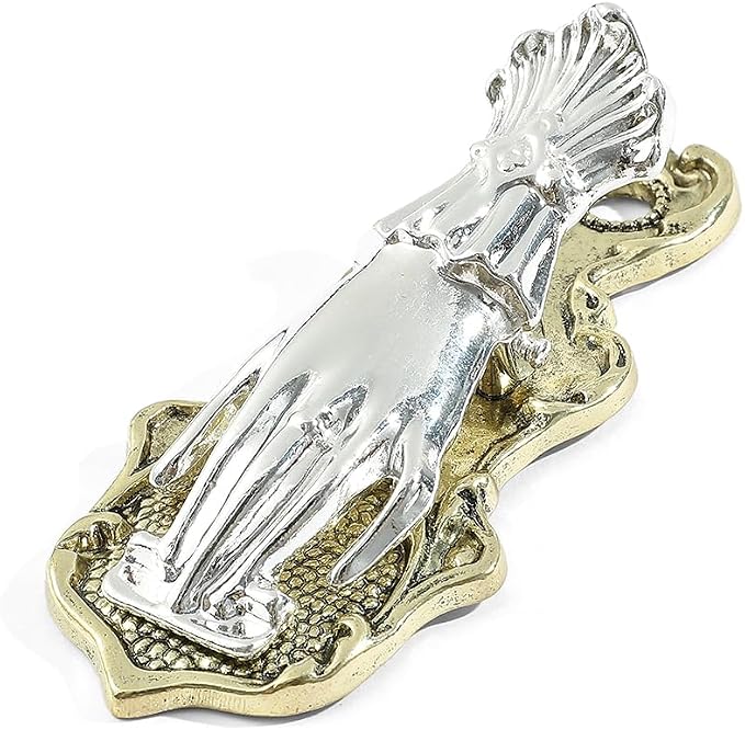 New Style Hand of Wealth Retro Lady Book Mark- Metal Clips Collection The Hand of Noblewoman Signifies Wealth and Good Fortune Gifts for Girl Lover Christmas (A-Silver+Ancient Bronze)