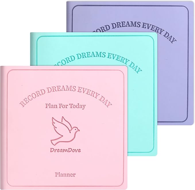 2026 Pocket Planner Undated With Hourly Schedule 3pcs Small Undated Daily Planner Pocket Size3.9" X 3.9" Cute Softcover Leather Daily Calendar Planner 2026 For Purse Organize Tasks And Appointments Office Supplies Book For Women Men(Pink+Purple+Mint Gr...