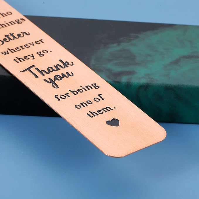 Thank You Gifts for Women Bookmark, Boss Day Gifts for Women Christmas Gifts for Women,Inspirational Employee Appreciation Gifts Bookmark,Bulk Gifts for Coworkers Lady Birthday Farewell Retirement