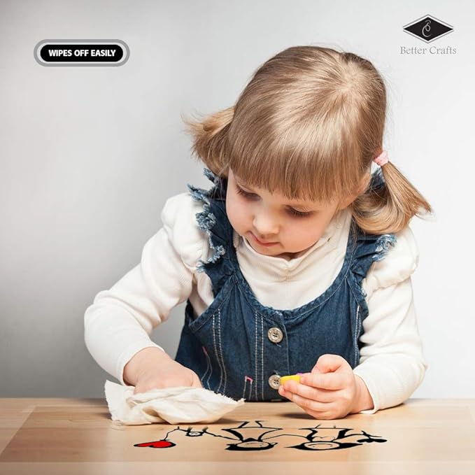 Transparent Dry Erase Film - Removable - Great for- for Walls, Doors, Tables, Cabinets, and More! (24" x 12")