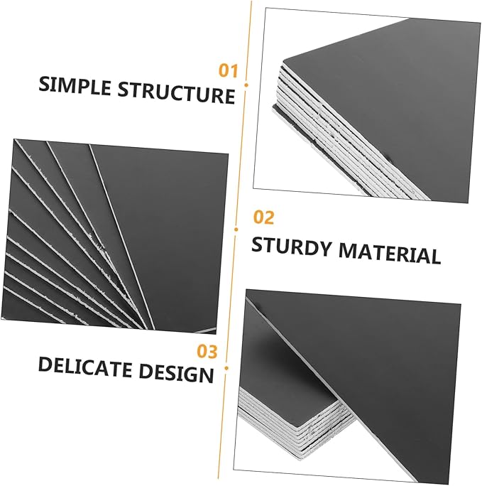 Gadpiparty 20x30 Foam Boards for Crafts, Blank Sheets, for DIY Projects, Displays and Advertising (Pack of 10)