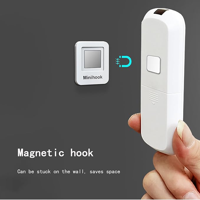3Pcs Magnetic Remote Control Holder Wall Mount,Magnetic Remote Holder,Upgraded Organizers Storage,Convenient and Stylish TV Remote Organizer for Home Office School Supply Storage (White)