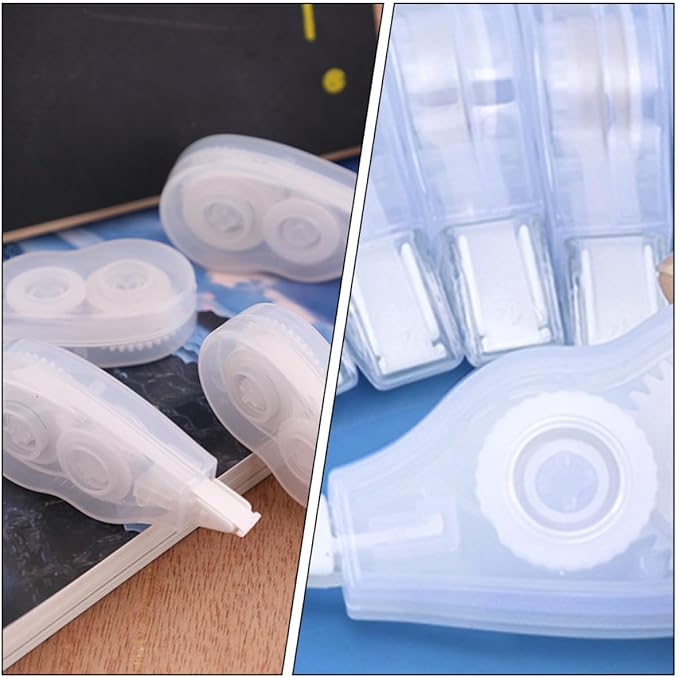 Veemoon 10pcs Correction Tape Set Portable Adhesive Writing Tapes for School and Office Use for Students and Professionals