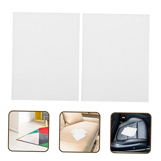 12pairs Self-Adhesive Hook and Strips for Easy Carpet Fixing and Home Organization Heavy Duty Adhesive Tape for Crafting Picture Hanging and More White Total