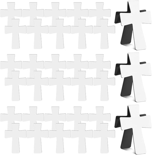 Eaasty 30 Pieces Magnetic Bookmark Book Marker Clip Sublimation Page Marker for Home Students Teachers Classroom Office Reading Supplies(Novelty)