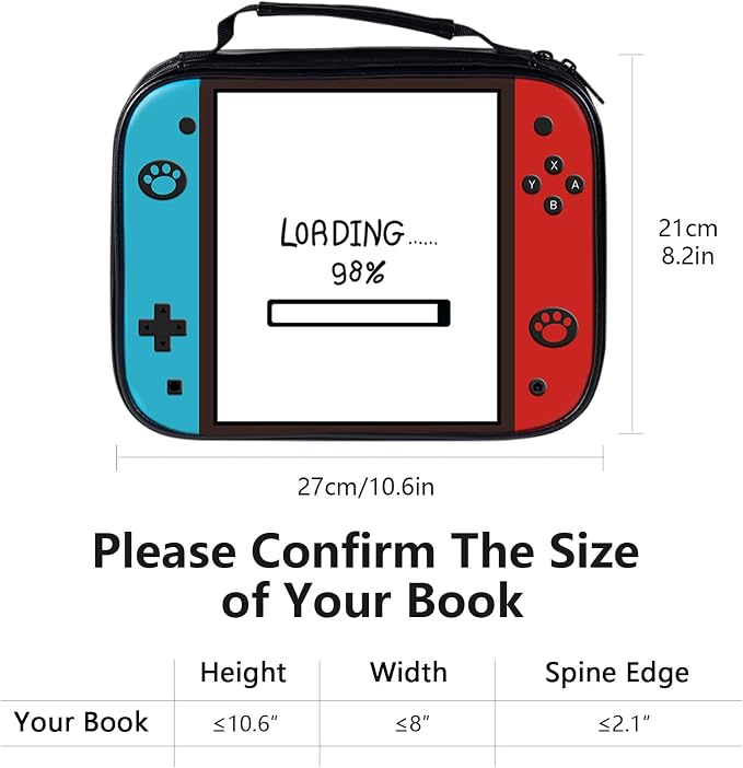 Bible Cover Case Leather Bible Cases Bag Holder Church Bag for Standard Size Gifts for Christmas Christian (Game 1, One Size)