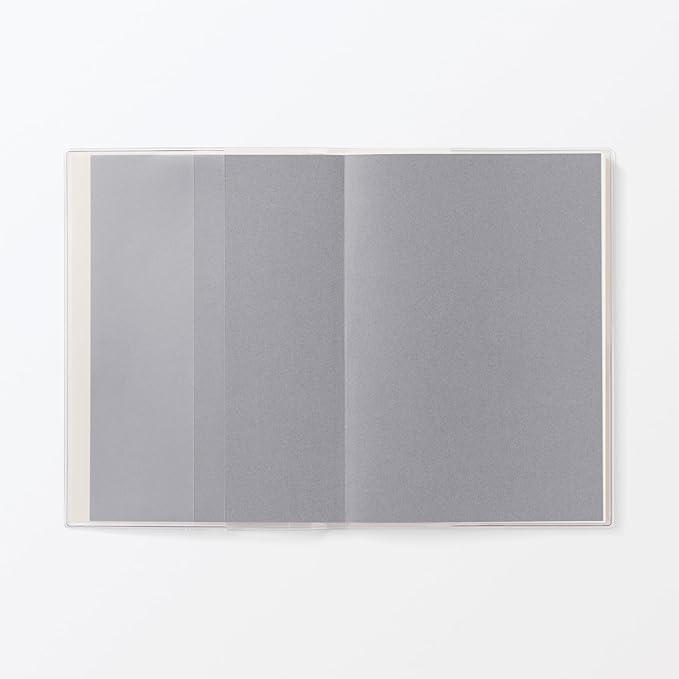 MUJI 848545 2026 B6 Vertical Schedule Book, Starts December 2025, B6, White, Monthly Weekly