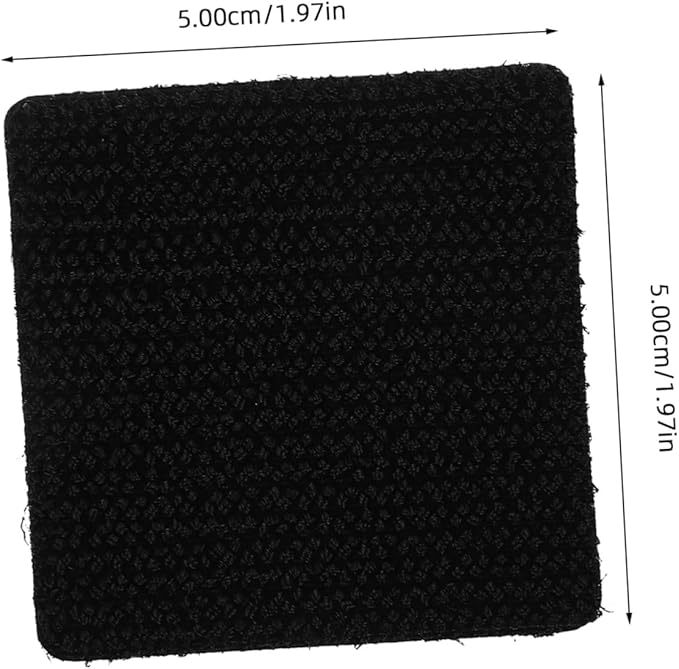 10sets Car Floor Mat Adhesive Double Sided Tape Hook and Loop Strips for Auto Floor Mats