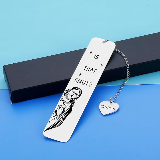 Personalized Funny Gift Bookmark for Women & Men Book Lovers & Readers - Custom Christian Book Marker for Coworker, Sister, Best Friend - Christmas & Birthday Gift for Adults, Teen Boys & Girls