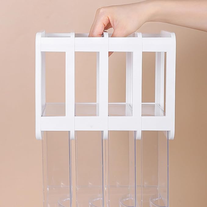 ljhnba Desktop Storage Box Stackable Cabinet Small Drawers Organizers Stationery and Supplies Clear Organizer with Drawers Stationery Organizer Box