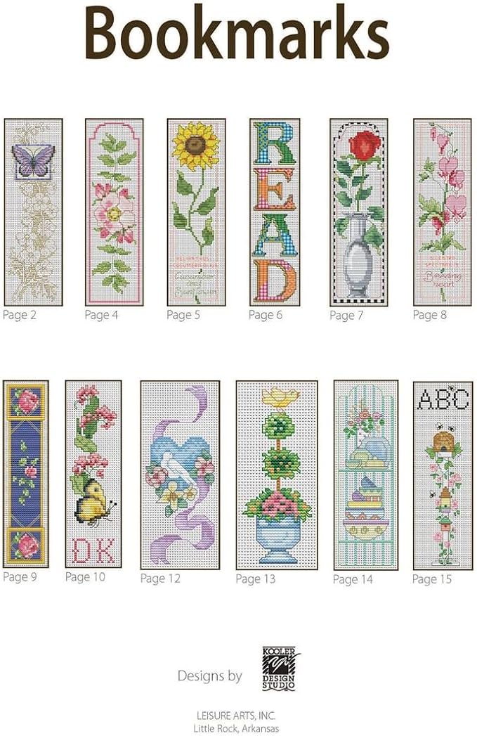 Leisure Arts Bookmarks Book