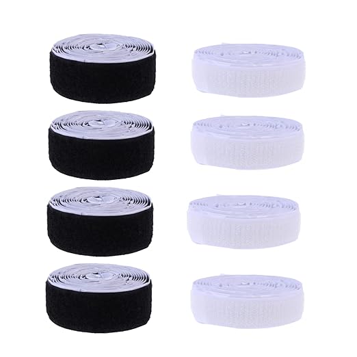 4set Tape Adhesive Belt Double-Sided Sticky Adhesive Tape for Wall Mounting Storage Fasten Mounting Strip