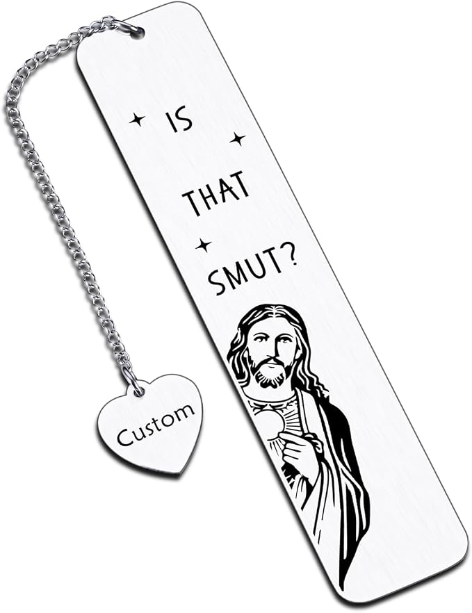 Personalized Funny Gift Bookmark for Women & Men Book Lovers & Readers - Custom Christian Book Marker for Coworker, Sister, Best Friend - Christmas & Birthday Gift for Adults, Teen Boys & Girls