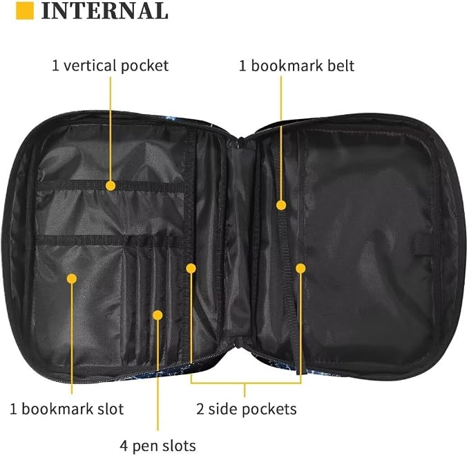 Coldinair Burning Baseball Bible Case for Boys Bible Covers Bible Cover for Men,Bible Bag Bible Covers for Girls,Bible Carrying Case for Women,Bible Holder Case Kids Bible Cover,Bible Carrier Bag