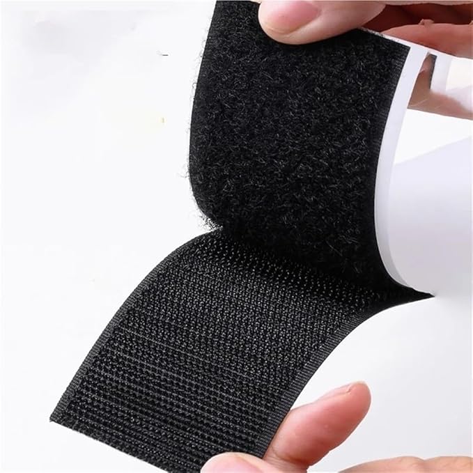 10M 20/50mm Sticker Tape Self-adhesive Hook and Loop Adhesive Fixing Household Window Screens and Door Curtains ﻿